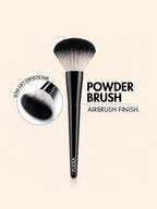 Flicka Powder Brush For Makeup, Cruelty Free Face Powder Blending Brush, Feather Soft Touch, 01 Powder Brush