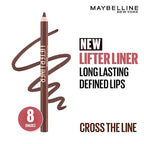 Maybelline Lifter Liner Lip Liner Pencil with Hyaluronic Acid | Creamy, Moisturizing | Smooth Glide Application | Let's Bounce, 1.2g