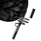 FLiCKA Kohl As Coal Kajal Pencil | Intense Black Waterproof Eyeliner | 24HR Long-Lasting Smudge - Proof Matte Finish | Eye Pencil for Women & Girls | 1.5g