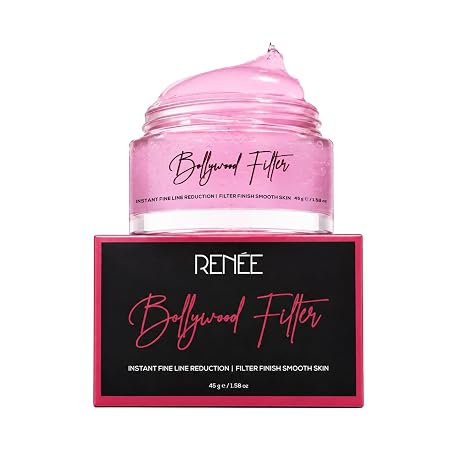 RENEE Bollywood Filter Face Primer 45gm | for a Flawless & Smooth Skin | Blurs Fine Lines, Wrinkles & Pores Instantly | Hydrating, Lightweight & Non-sticky | Cruelty-free