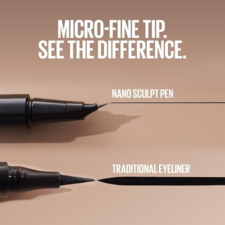 Maybelline New York Nano Sculpt Pen Eyeliner Laser Black 0.6ml
