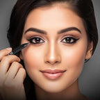 FLiCKA Kohl As Coal Kajal Pencil | Intense Black Waterproof Eyeliner | 24HR Long-Lasting Smudge - Proof Matte Finish | Eye Pencil for Women & Girls | 1.5g