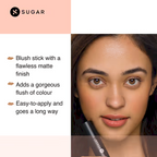 SUGAR Face Fwd Blush Stick - 03 Mauve Marvel(7 gm)   0/5 (0 Ratings)