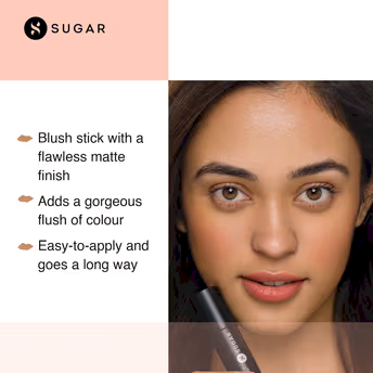 SUGAR Face Fwd Blush Stick - 03 Mauve Marvel(7 gm)   0/5 (0 Ratings)