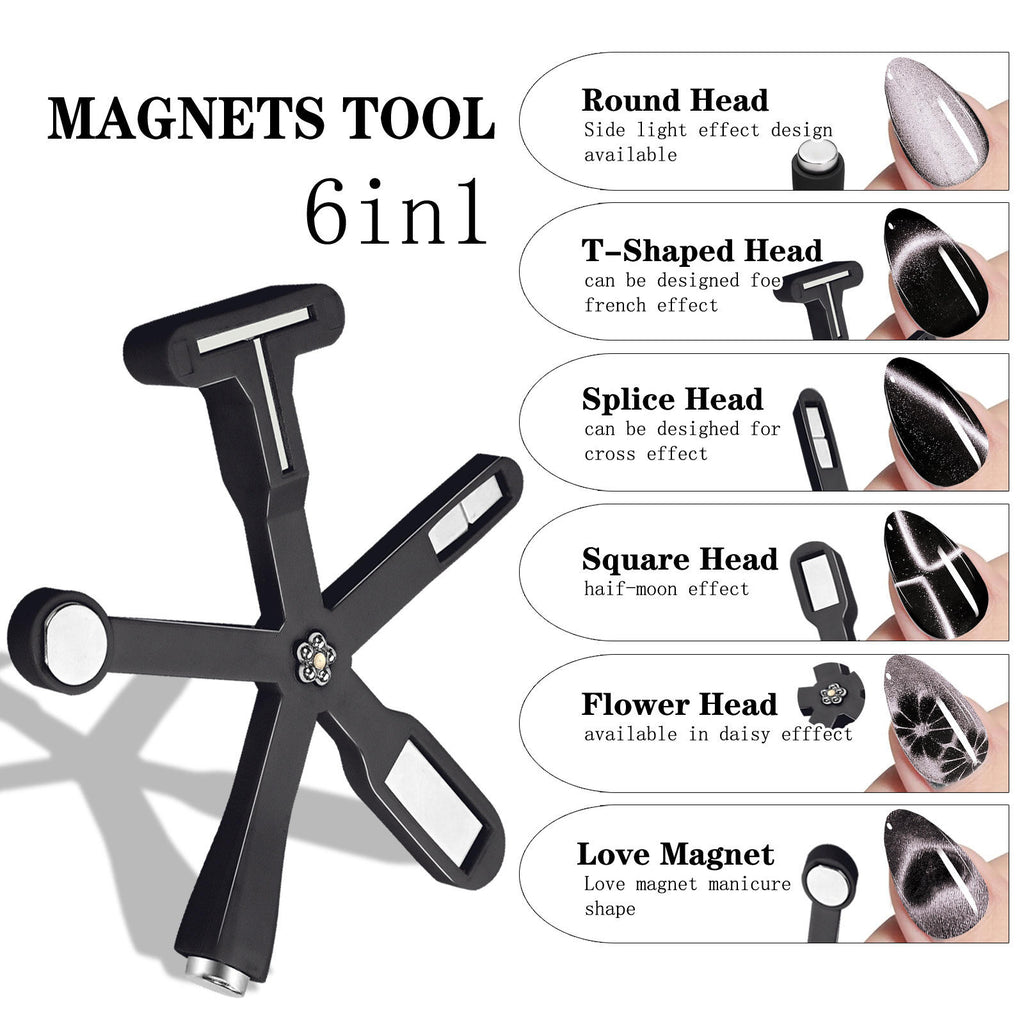 6-in-1 magnetic nail tool.