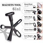 6-in-1 magnetic nail tool.