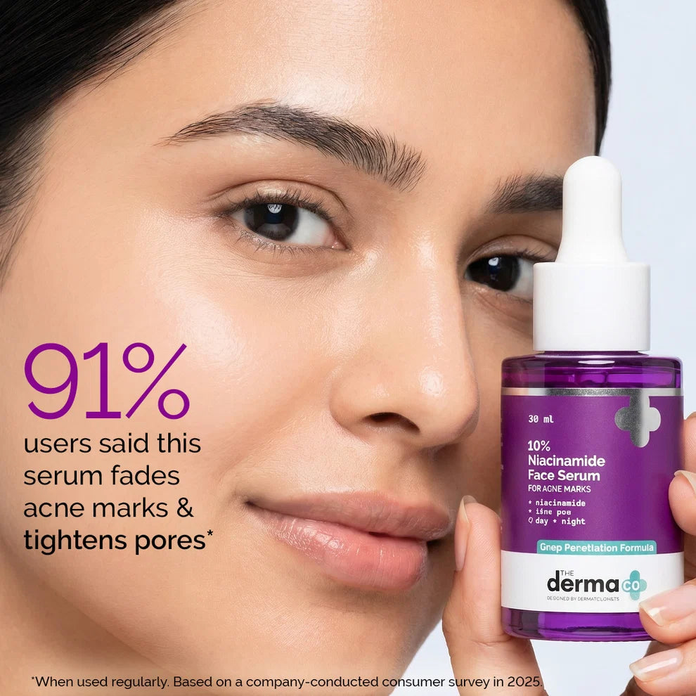 The Derma Co 10% Niacinamide Face Serum with 2% Zinc PCA - 30ml