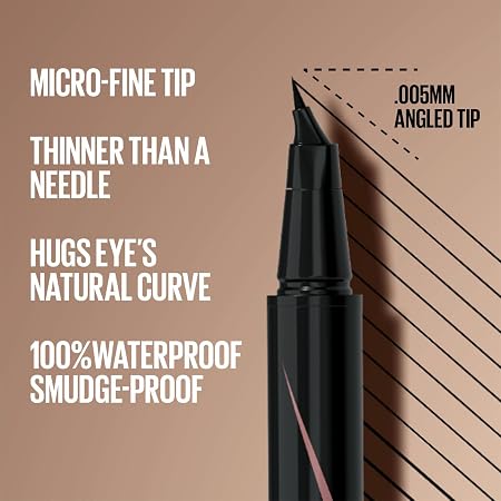Maybelline New York Nano Sculpt Pen Eyeliner Laser Black 0.6ml