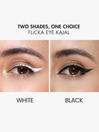 FLiCKA Breathtaking Eyes Twist Kajal Waterproof, Smudge Proof, Longlasting, Dermatologically approved, 0.25g