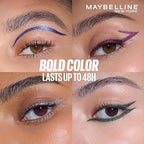 Maybelline New York Tattoo Play Pink Longwear Liquid Eyeliner, Metallic Finish 2.1 ml