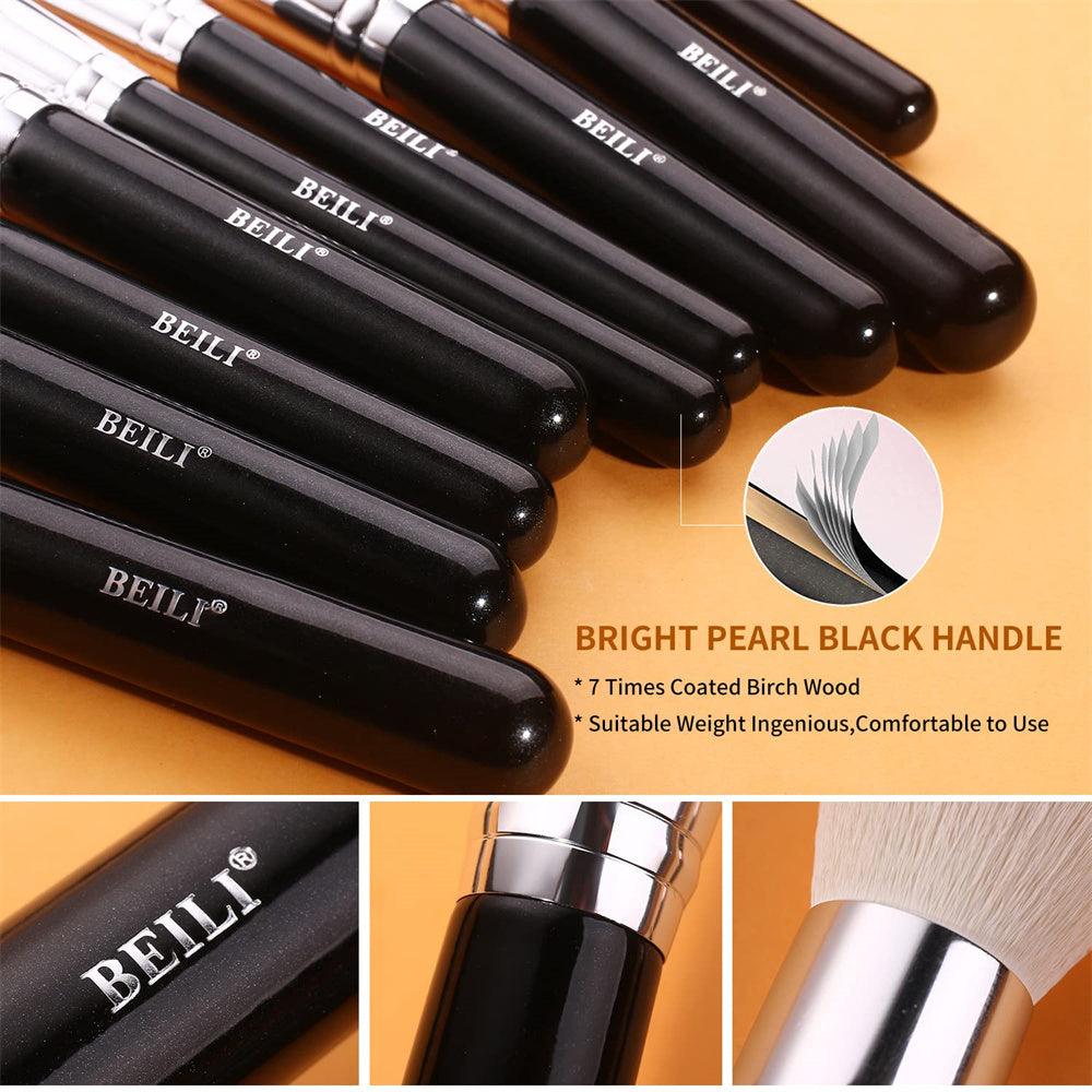 BEILI 30PCS Professional Wood Makeup Brush Set B30-S02