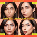 RENEE Delulu Blurring Gel Compact | Matte Finish, Controls Excess Oil, Reduces Shine, Blurs Pores | With Jojoba Oil and Vitamin E, For All Skin Types | 5g