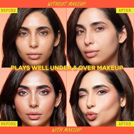 RENEE Delulu Blurring Gel Compact | Matte Finish, Controls Excess Oil, Reduces Shine, Blurs Pores | With Jojoba Oil and Vitamin E, For All Skin Types | 5g