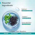 Pilgrim Advanced Hair Growth Serum with 3% Redensyl & 4% AnaGain -50ml New Hair Growth in 28 Days, Korean Black Rice, Rosemary, Reduce Hair Fall, Hair Regrowth, Increase Hair Density, Thicker Hair