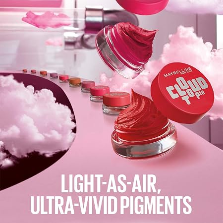 MAYBELLINE NEW YORK CLOUD TOPIA CHEEK & LIP MOUSSE, MOUSSE JOUES & LEVRES 0.17 oz. / 5g
