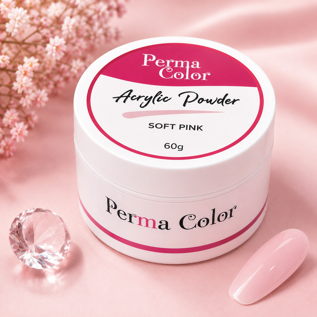 Perma Color acrylic powder delivers professional-quality nail enhancement with vibrant, long-lasting color. 30G