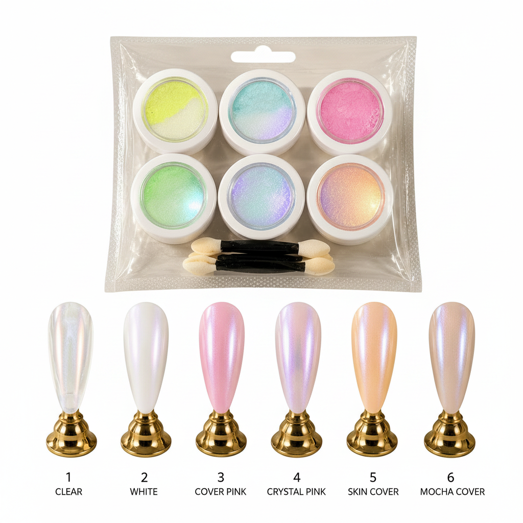 Pigment Chrome for Nails