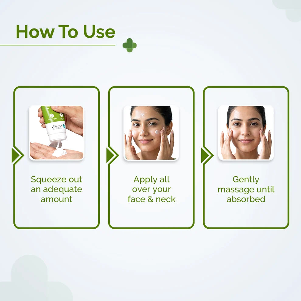 The Derma Co 3% Vitamin E Face Moisturizer With Vitamin E & Lactic Acid - 100g