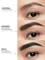 FLiCKA Rule With Brows Eyebrow Pencil, With Spoolie, Long-lasting and Natural-looking Results, Define & Blend Brow Pencil, 1.2g