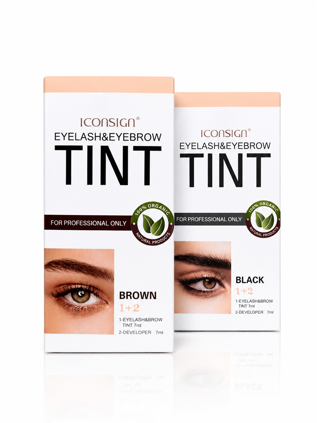 A lightweight, long-wearing eyebrow tint