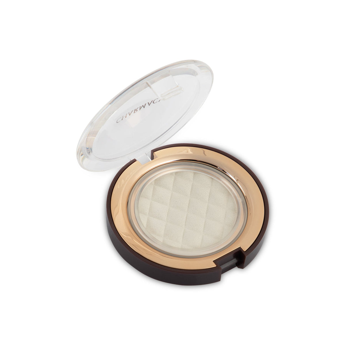 Charmacy Milano Baked Illuminator 04-4 g, Chrome Metallic Highlighter, Smooth Texture, Radiant Finish, Easy to Blend, Luminous Glow, Vegan, Cruelty-Free, Non - Toxin