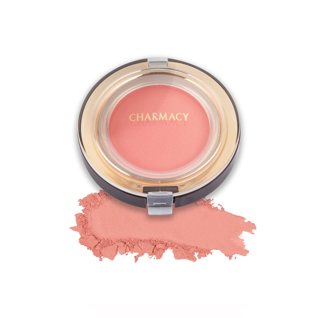 Charmacy Milano Cheek Enhancer - 4 g, Light Weight, Blendable, Natural Look, Sunkissed Effect, Velvet Soft Pressed Powder, Smooth Application, Vegan, Cruelty -Free, Toxin-Free
