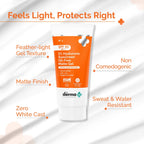 The Derma Co 1% Hyaluronic Sunscreen Oil-Free Matte Gel.80g
