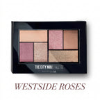 Maybelline New York The City Mini Eye Shadow Palette, 6 Highly Blendable Shade, Shimmer & Metallic Finish. The City Mini Eyeshadow Palette is Pigmented & Long-lasting