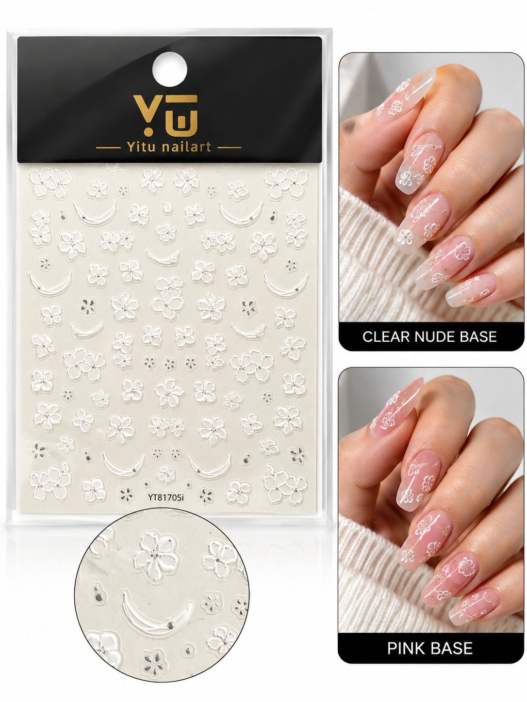 Flower Sticker Accessories.