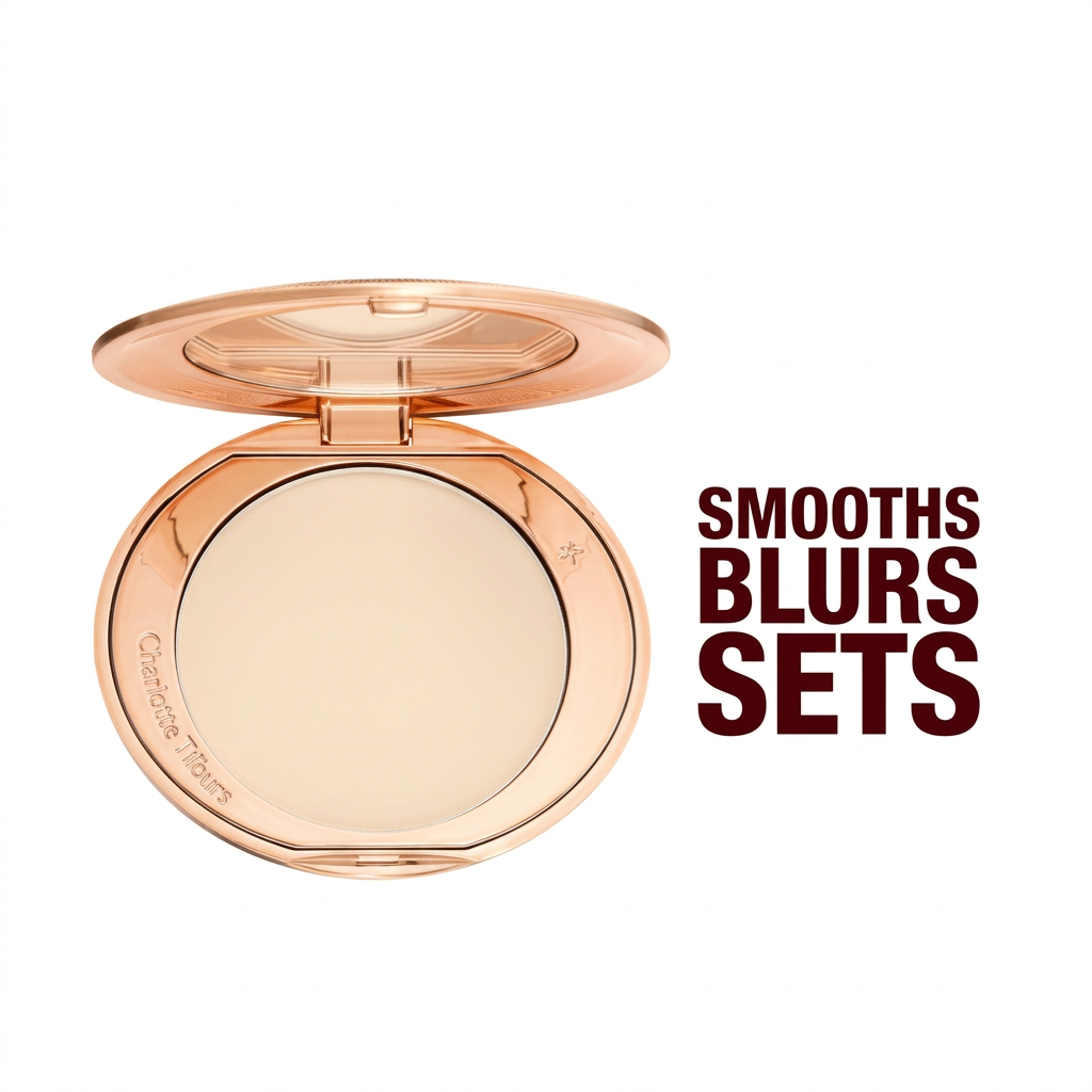 Compact powder with a 'Nykaa Best in Beauty Winner' badge on a white background