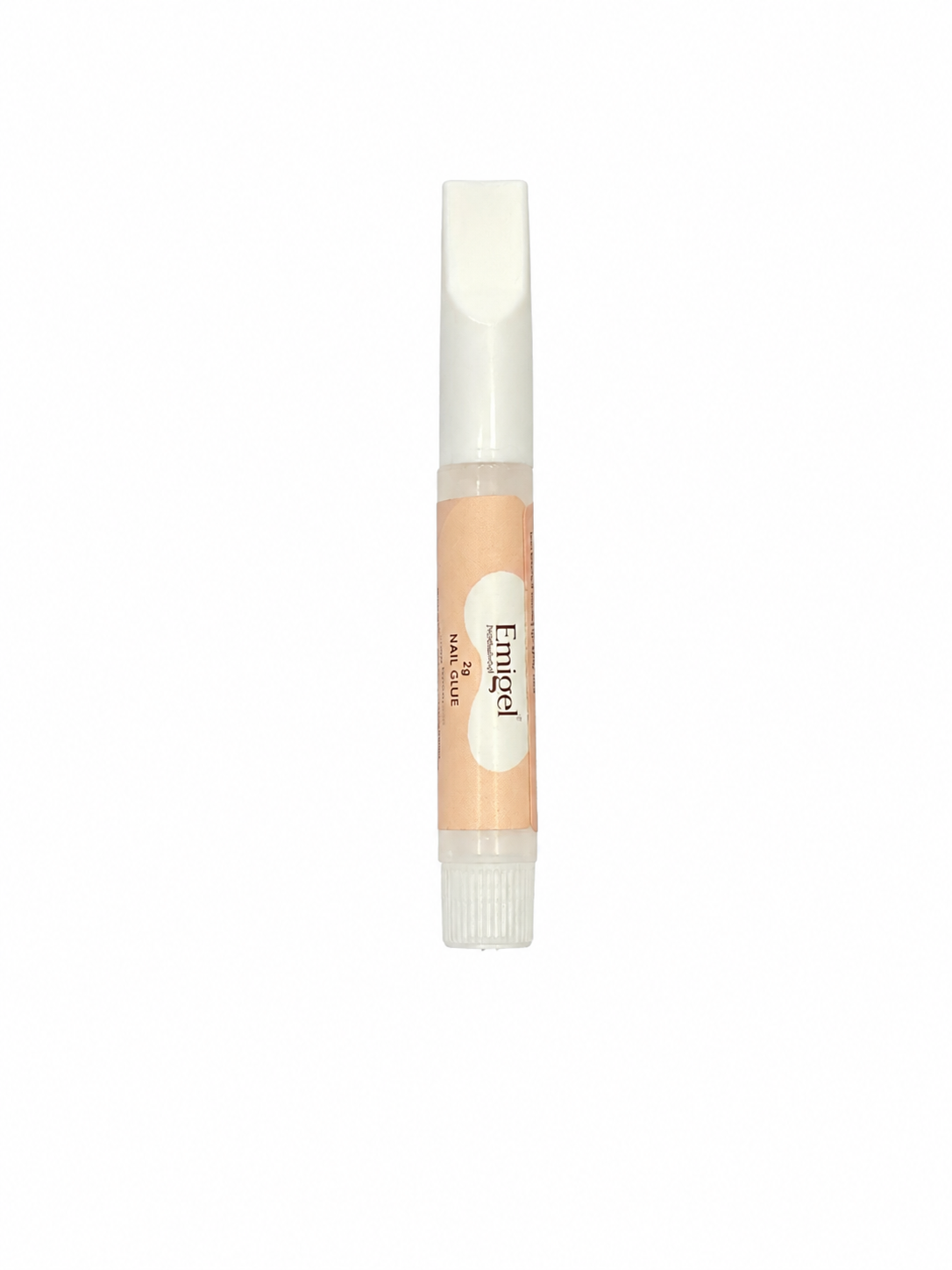 Emigel Professional Nail Glue for Artificial Nail Extensions with Brush On Applicator | Professional Grade | Quick-Drying Glue for Long Lasting and Secure Nail