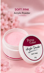 Perma Color acrylic powder delivers professional-quality nail enhancement with vibrant, long-lasting color. 30G