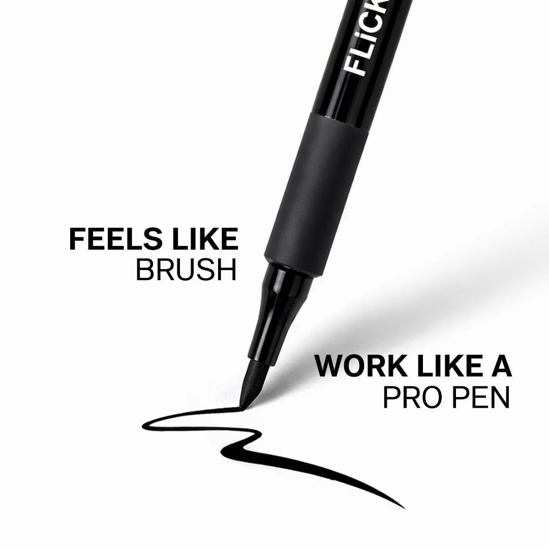FLiCKA Sketch to AmazeWaterproof Eyeliner Pen Black 1.5gm