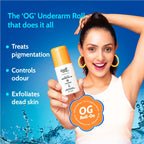 CHEMIST AT PLAY 5% AHA Underarm Roll On in Royal Oudh.