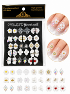 Elevate your nail art with stunning acrylic flowers that bring dimension and elegance to every manicure.