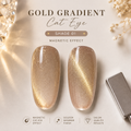 MYNK Gold Gradient Cat Eye.