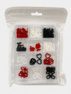 Elevate your nail art with our stunning collection of shaped nail accessories. Choose from romantic hearts, elegant bows, celestial stars, and delicate flowers to express your unique style. Each design adds dimension and charm to your manicure.