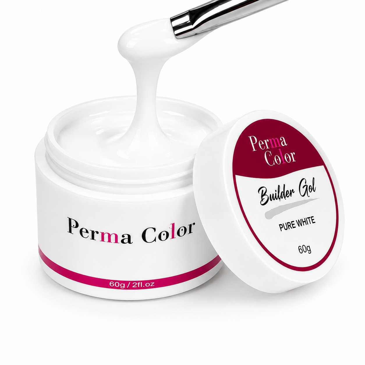 Perma Color Builder Gel transforms your nail care routine with long-lasting, vibrant color that builds strength with every application.