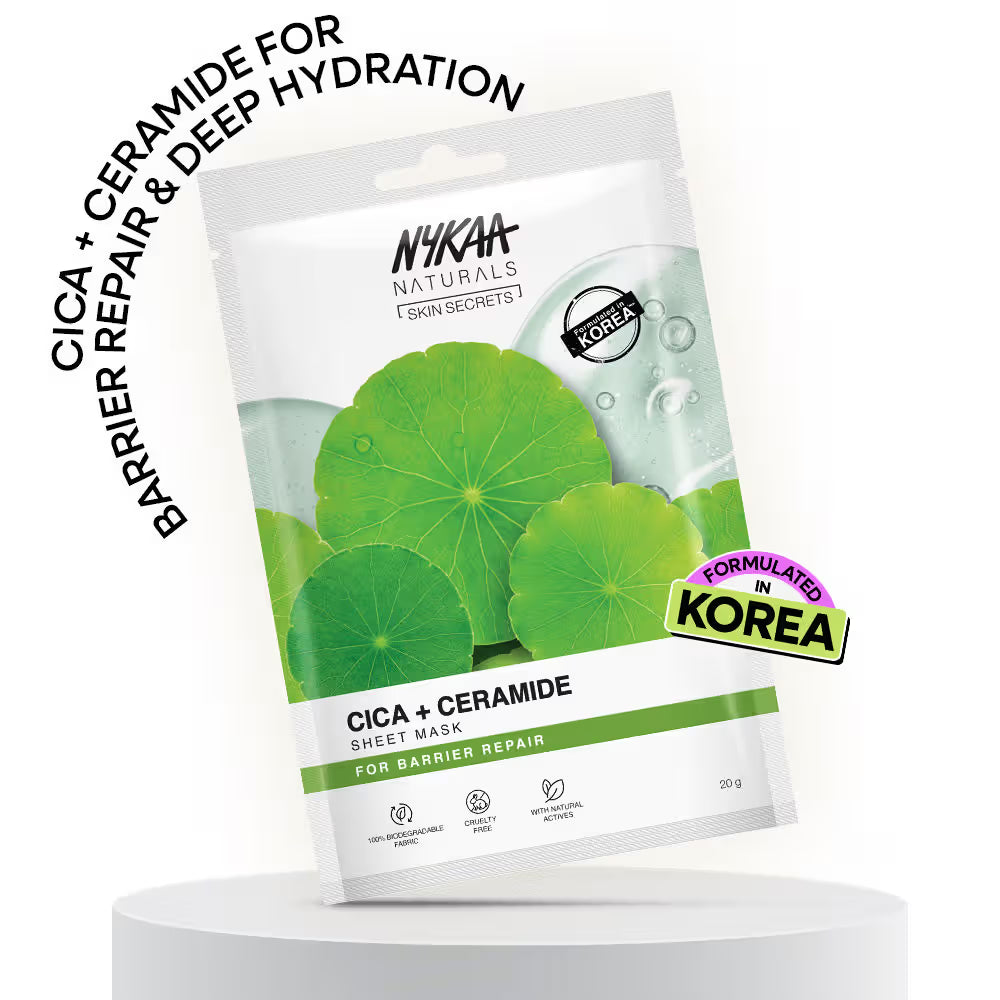 Nykaa Sheet Mask.