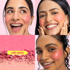 Nykaa Get Cheeky Blush Duo Buildable Silky Matte Palette With Hyaluronic Acid -(10g)