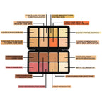 Daily Life Forever52 16 Color Camouflage Face Palette - CHP002