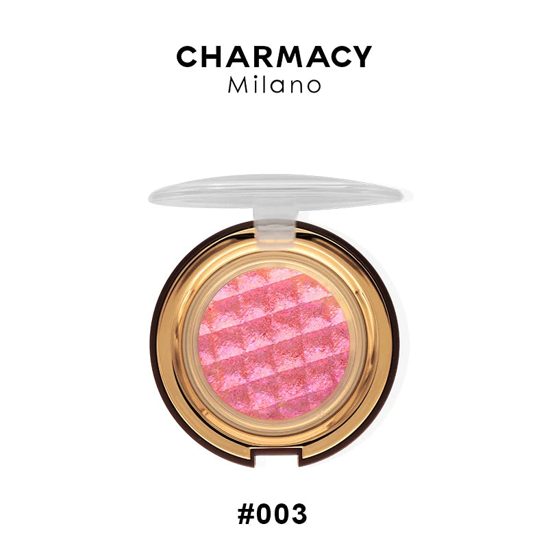 Charmacy Milano Star Bomb Eyeshadow- 3.2 g, Shimmery Effect, Glitter, Duo-Chrome Metallic, Intense Pigmentation, Use as Highlighter & Lip Topper, Vegan, Cruelty Free
