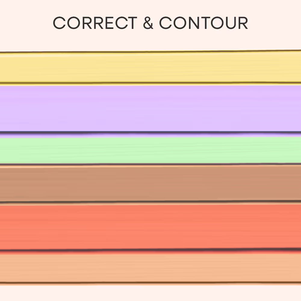 Nykaa Conceal and Correct Palette  Correct/Contour.
