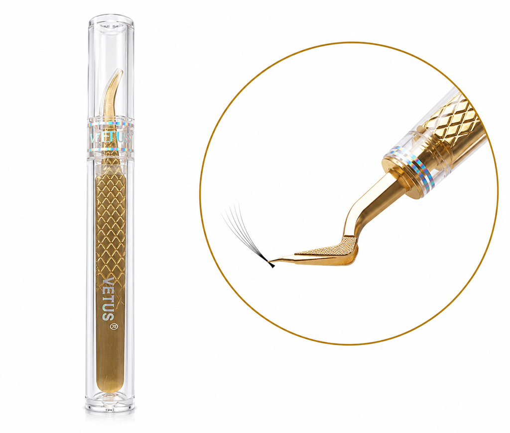 Vetus-Precision-crafted tweezers designed specifically for eyelash
