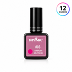 Mynk Professional 12 PC Air Brush Ink Paint Shades for Nails Transform your nail art with this professional-grade airbrush ink paint set.