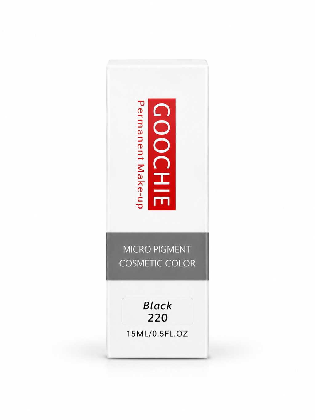 Goochie Micro Blading Pigment is a professional-grade cosmetic ink formulated for permanent makeup applications.