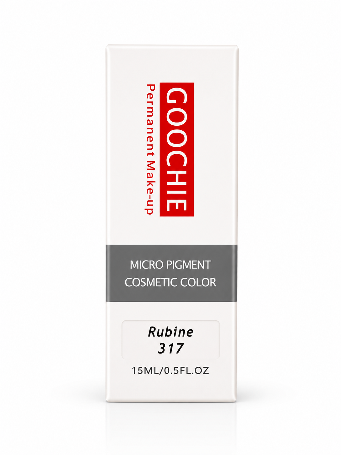 Goochie Micro Blading Pigment is a professional-grade cosmetic ink formulated for permanent makeup applications.