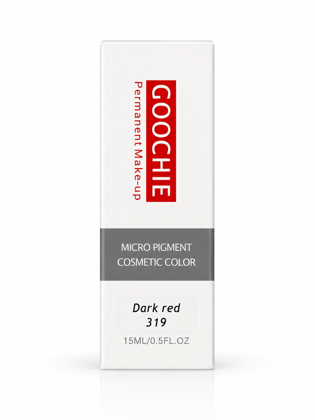 Goochie Micro Blading Pigment is a professional-grade cosmetic ink formulated for permanent makeup applications.