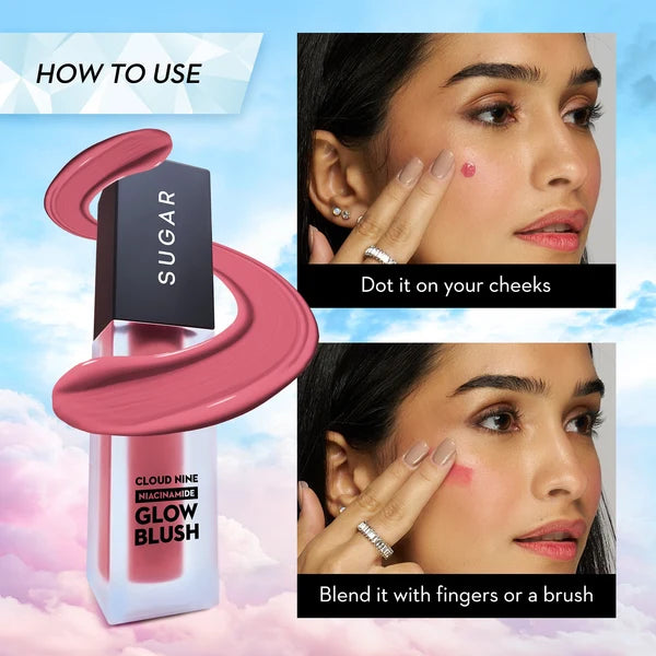 SUGAR CLOUD NINE NIACINAMIDE GLOW BLUSH