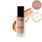Charmacy Milano Matte Foundation - 30 ml, With SPF 25 Sun Protection, Perfect Canvas for Your Make-Up Buildable Coverage, Instant Hydrating, Light Weight, Suitable for All Skin Types, Seamless Blend, Flawless Finish.
